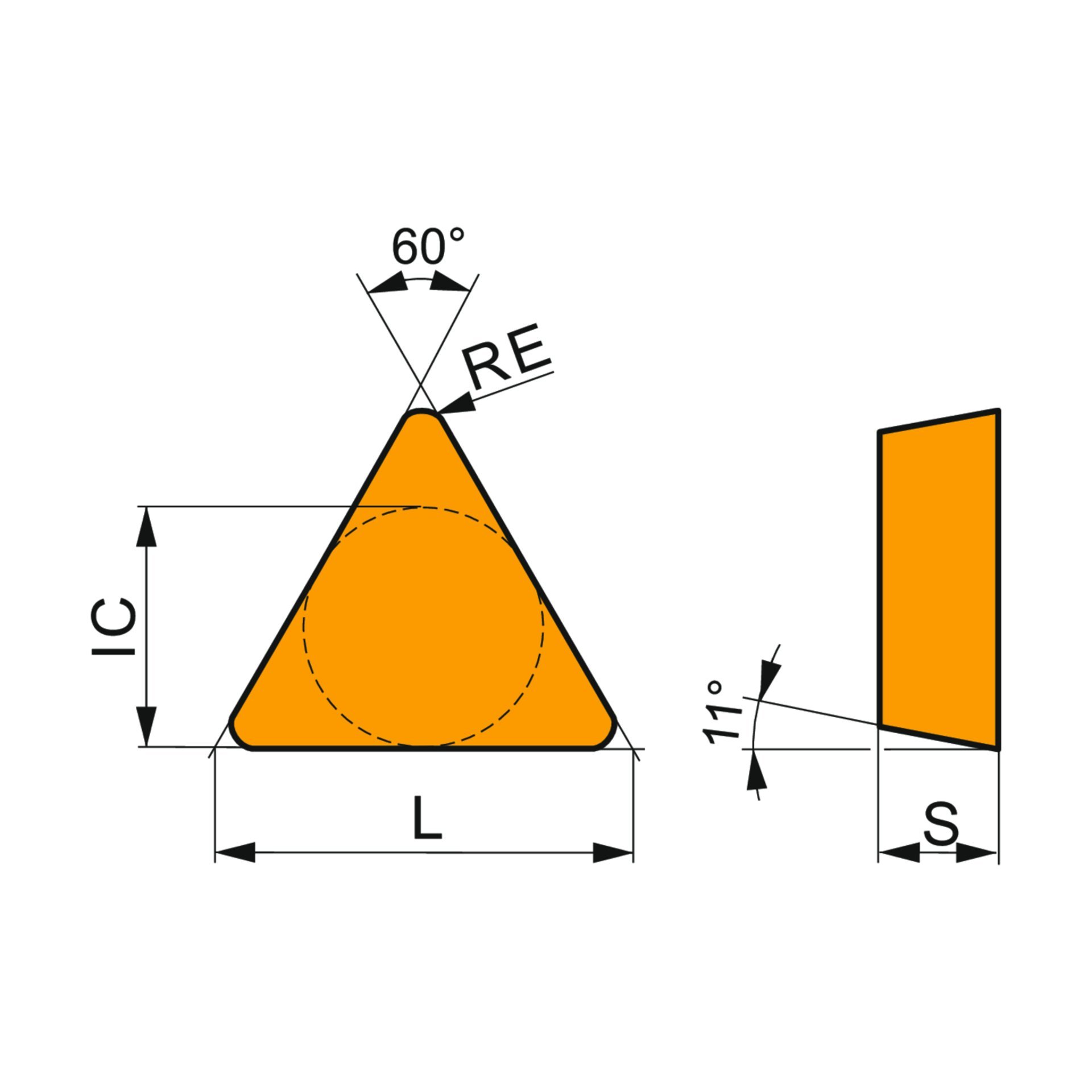 Drehwendeschneidplatte - Positiv TPMR 110304-PF2:TT010 Produktbild img2 L