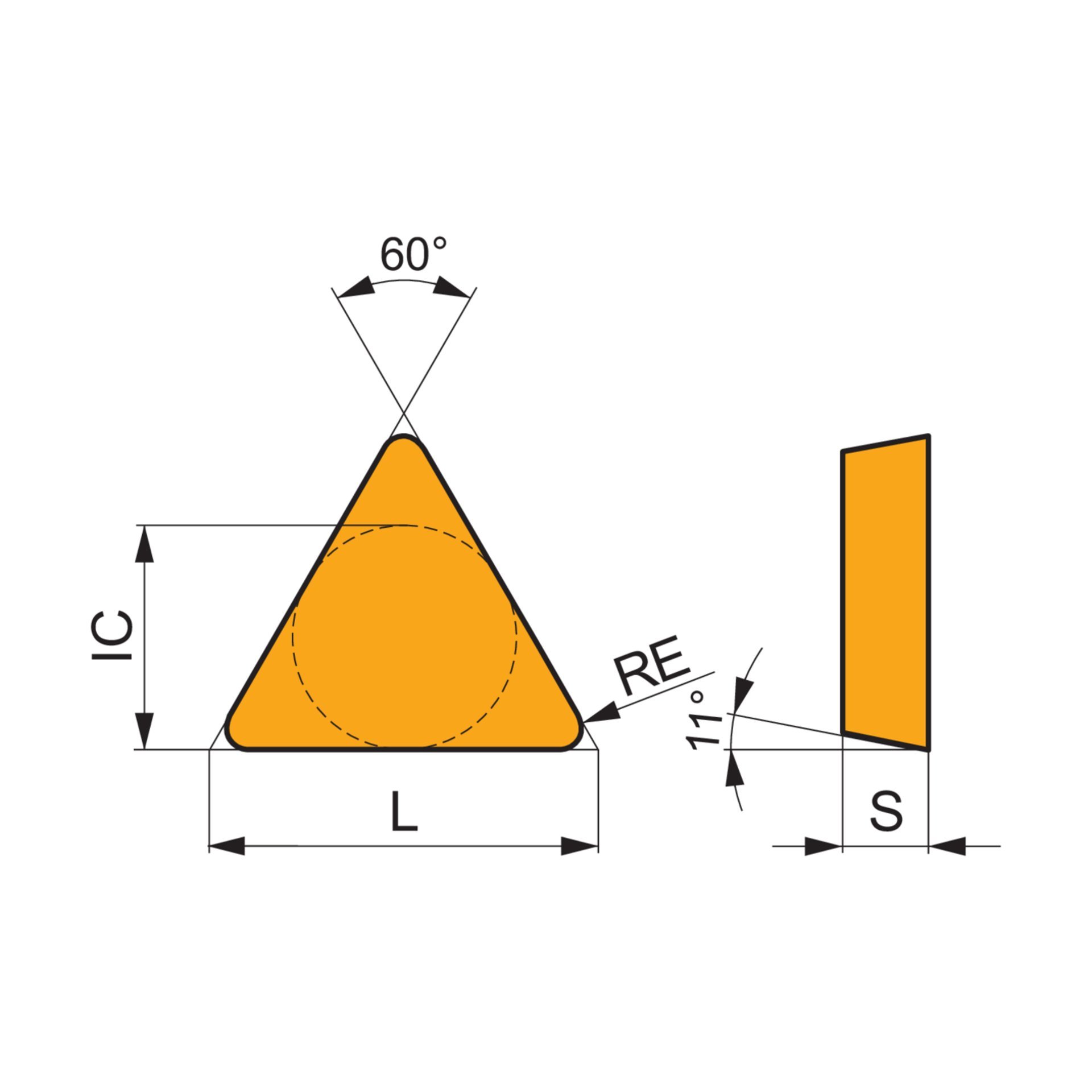 Dormer Pramet Fräswendeschneidplatte - Eckfräsen und Entgraten TPUN-IT Produktbild img2 L