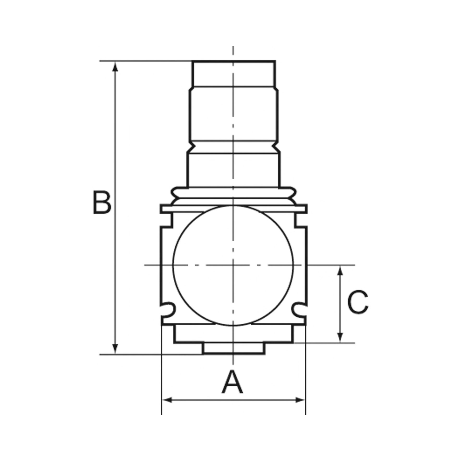 Druckregler »variobloc«, inkl. Manometer, BG 2, G 3/4, 0,5-6 bar Produktbild img2 L
