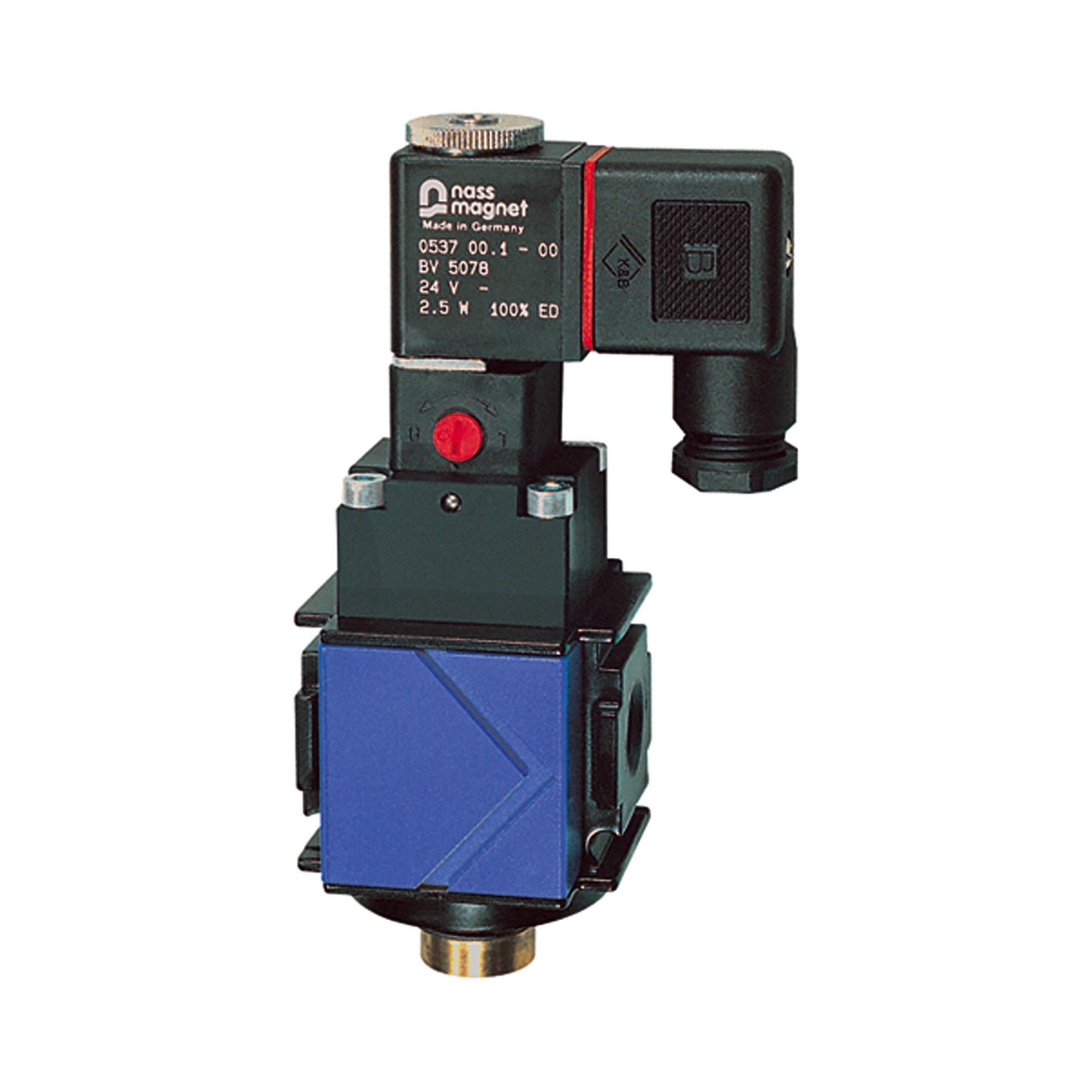 RIEGLER Schaltventil (3/2-Wegeventil) »variobloc«, 24 V DC, BG 1, G 1/4 Produktbild img1 L