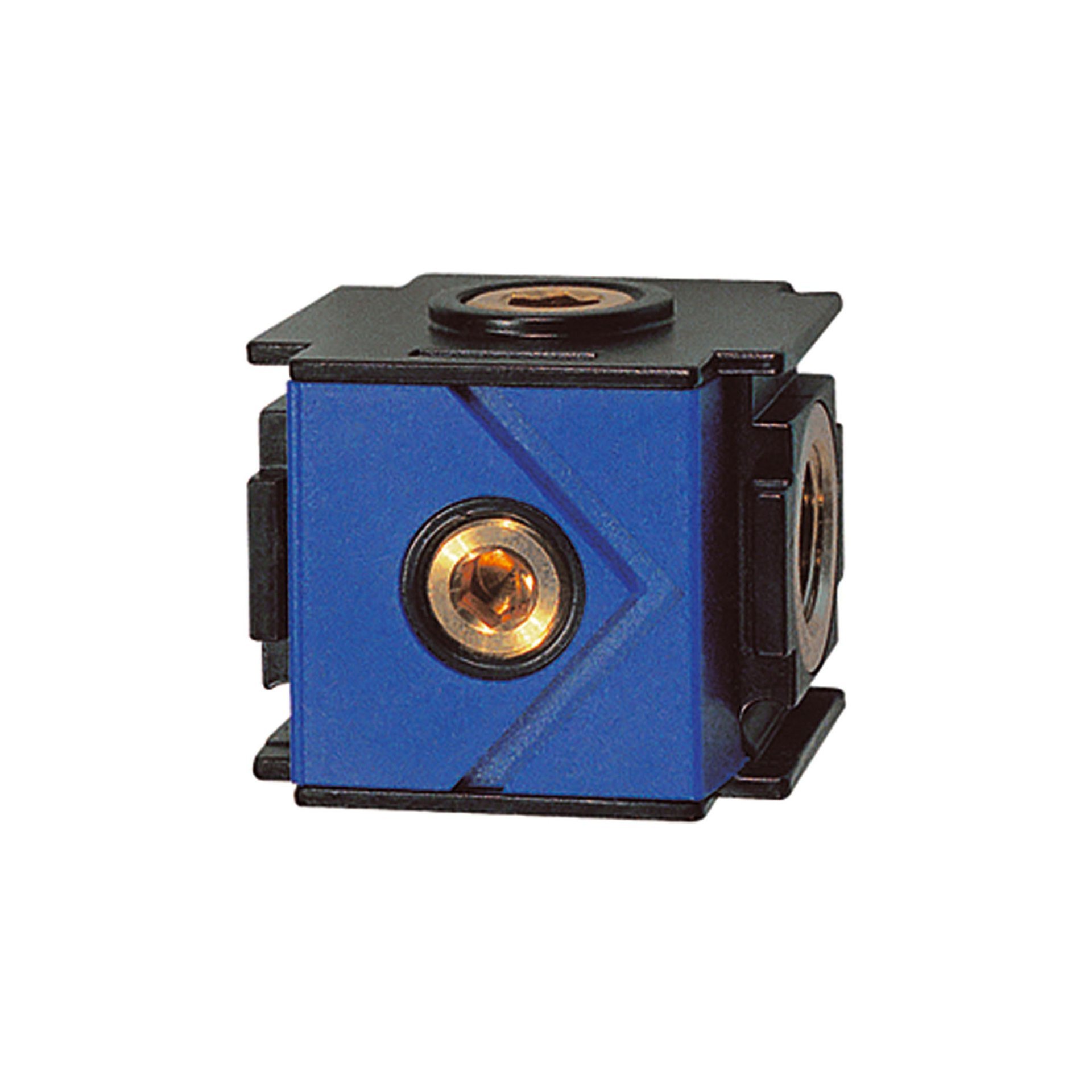 RIEGLER Verteiler »variobloc«, BG 2, G 3/4, mit 4 Abgängen Produktbild img1 L