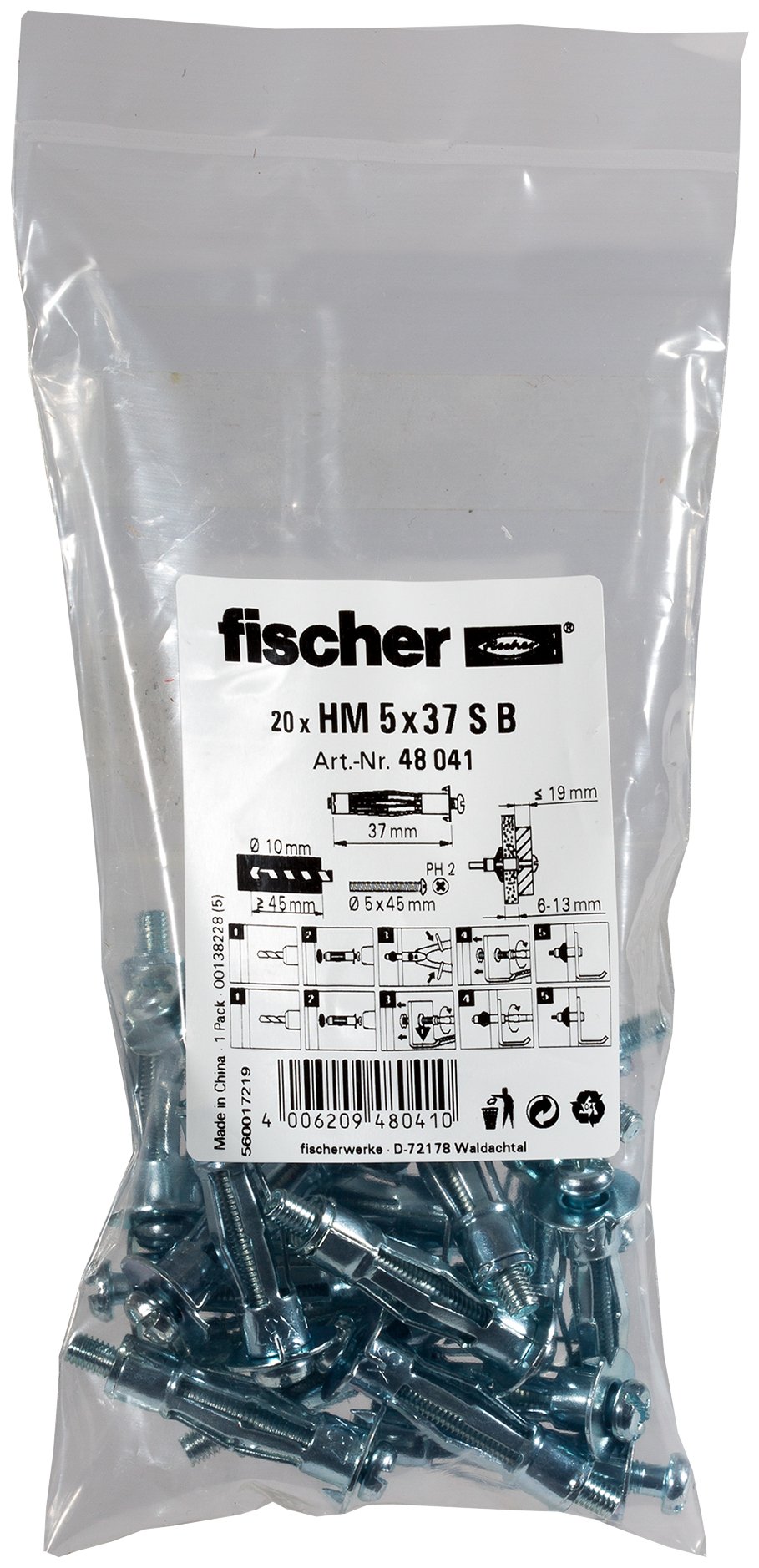 fischer Hohlraum-Metalldübel HM Produktbild img2 L