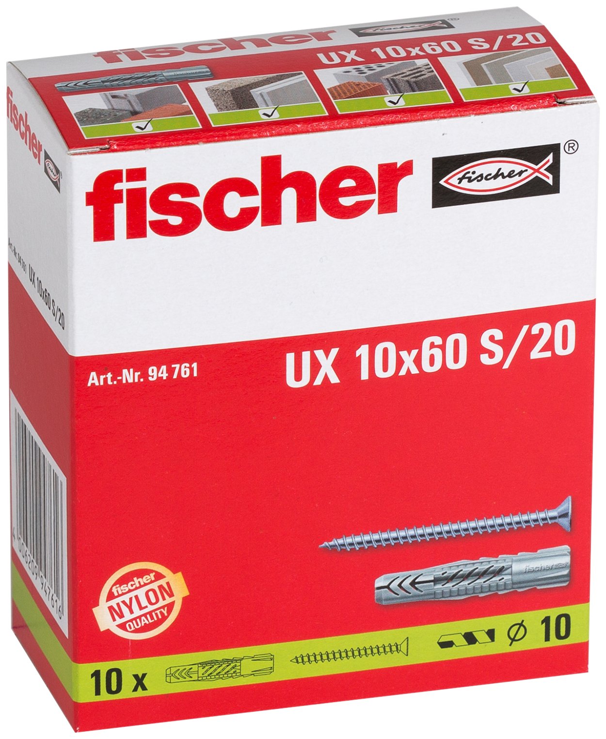 fischer Universaldübel UX Produktbild img2 L