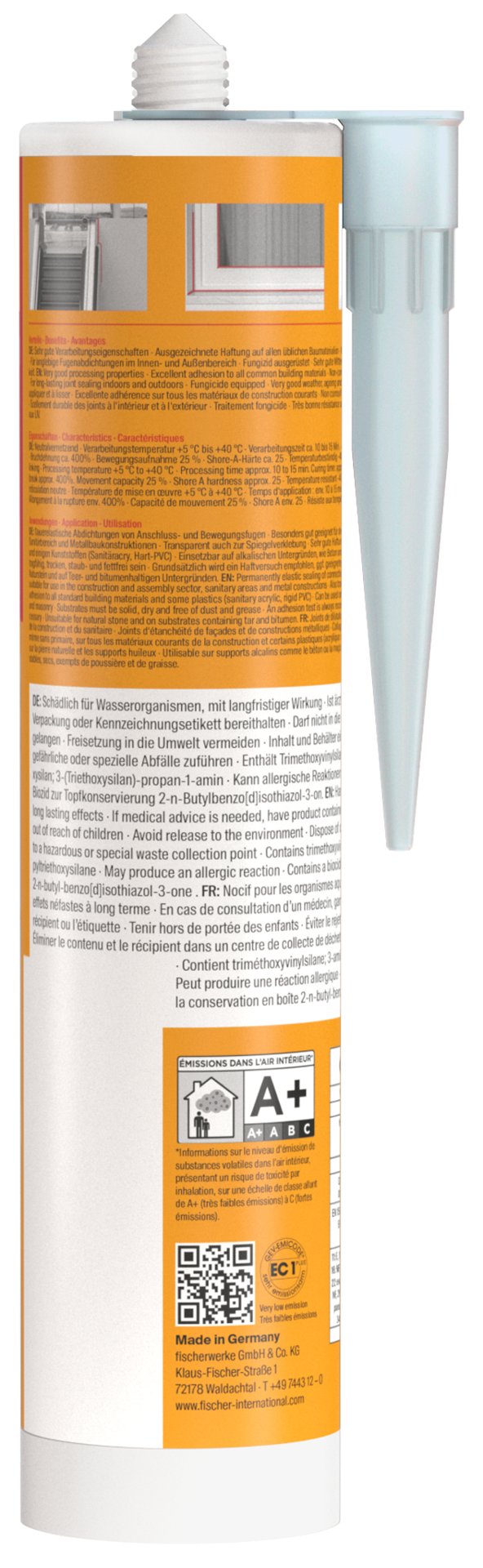 fischer Premium Bausilikon neutral vernetzend Construction Pro SI Produktbild img4 L