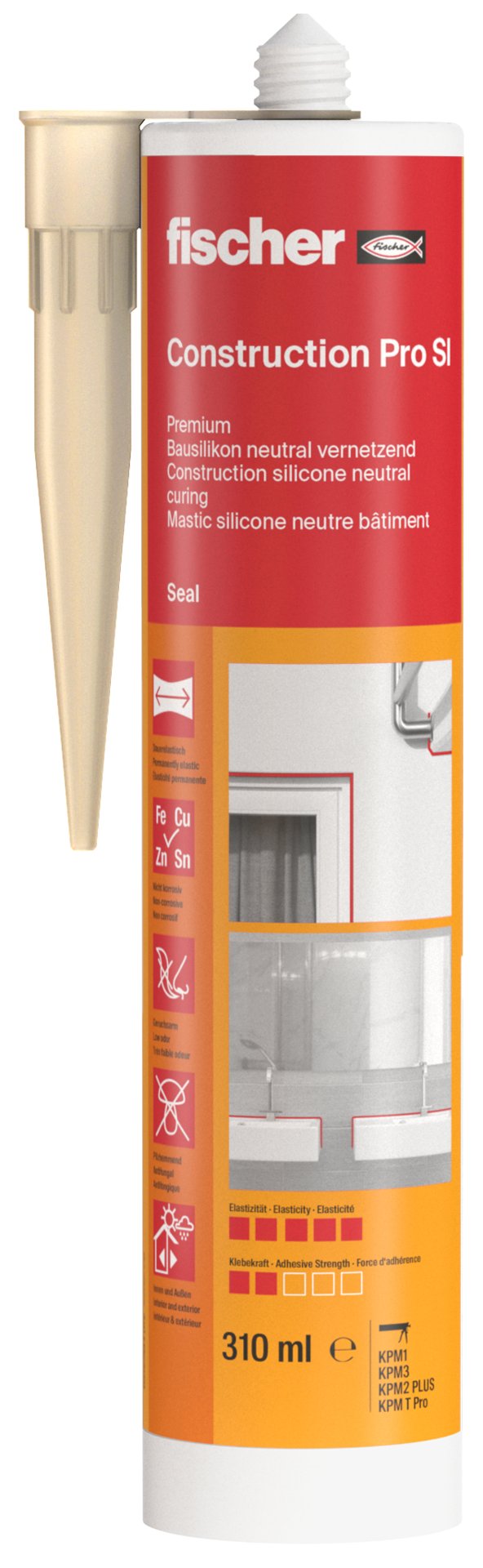fischer Bausilikon Construction Pro SI 310 bg Produktbild img2 L
