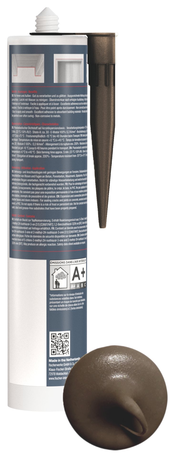 fischer Multi Acryldichtstoff AC 310 braun Produktbild img3 L