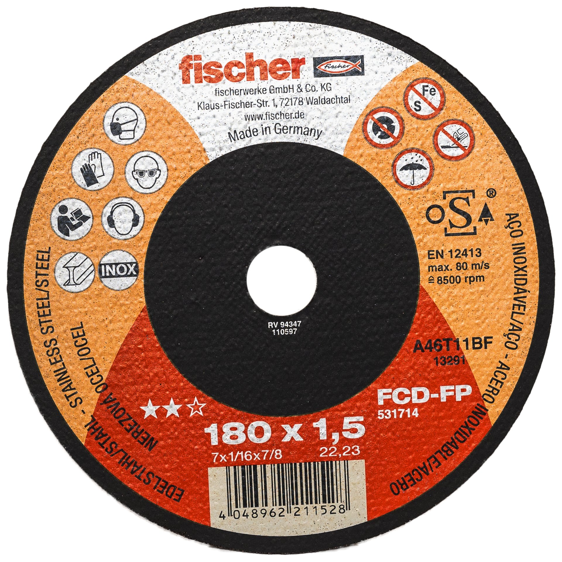 fischer Trennscheiben FCD-FP Produktbild img1 L