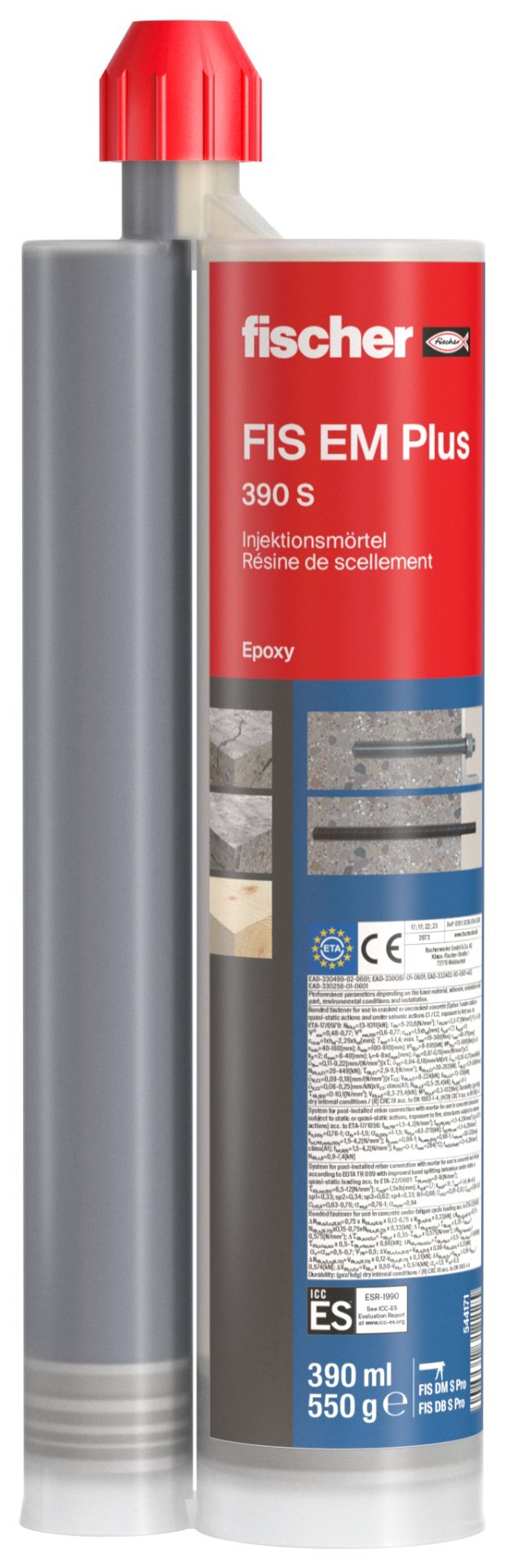 fischer Epoxidharzmörtel FIS EM Plus Produktbild img1 L