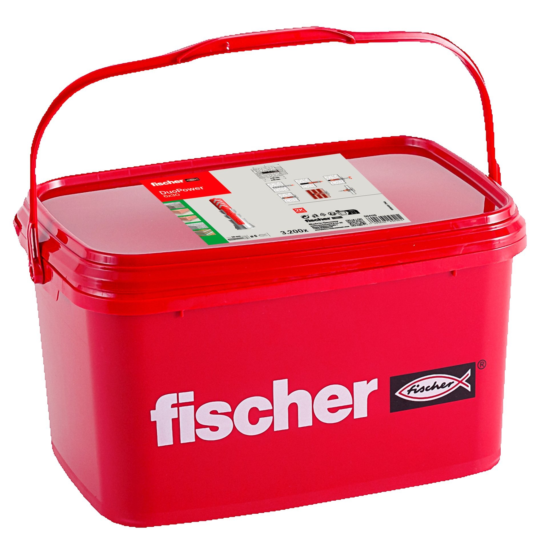 fischer DuoPower 6x30 Eimer (3.200) Produktbild img2 L