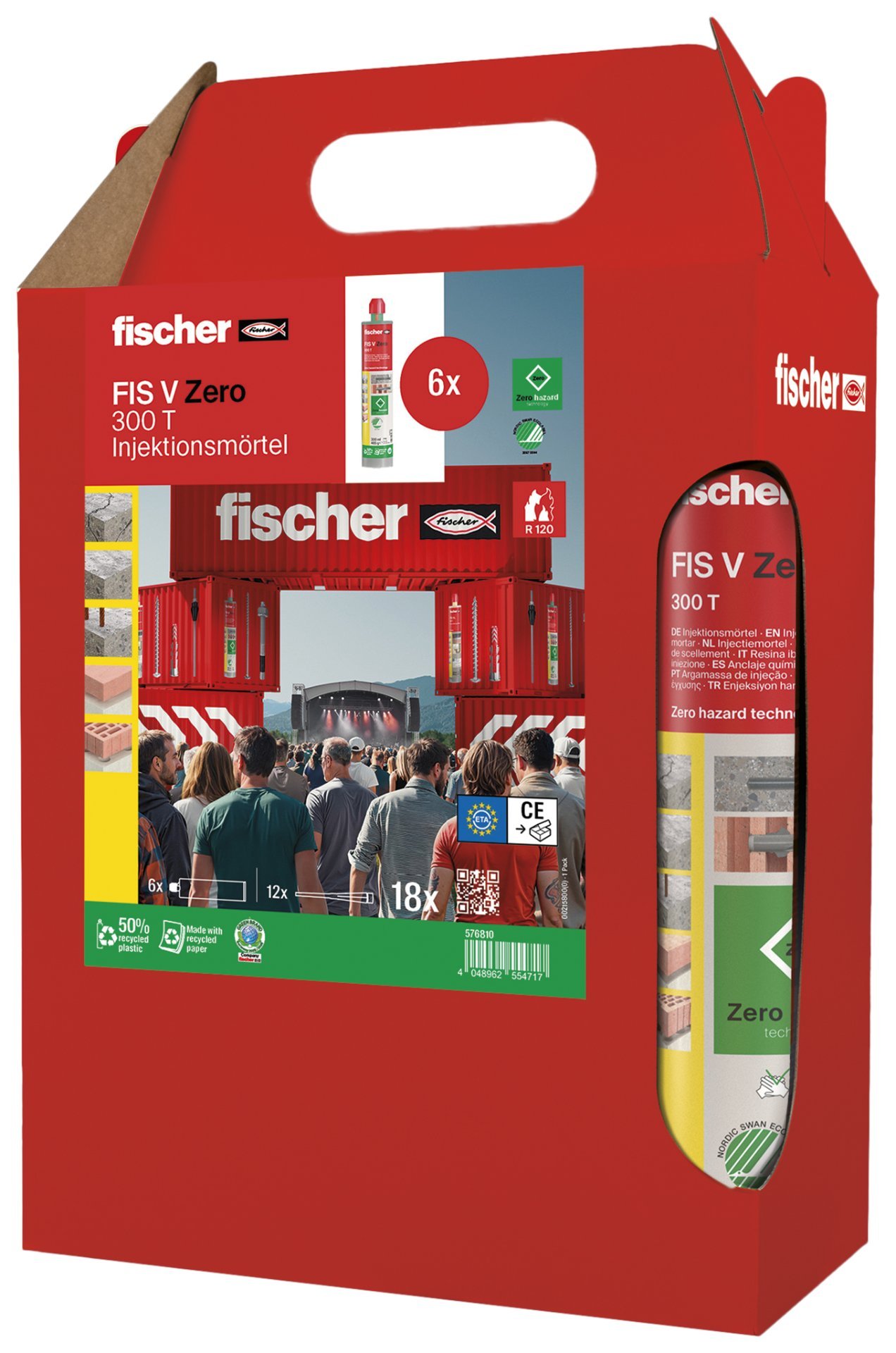 Injekt.mörtel FIS V Zero 300 T (Sixpack) Produktbild img2 L