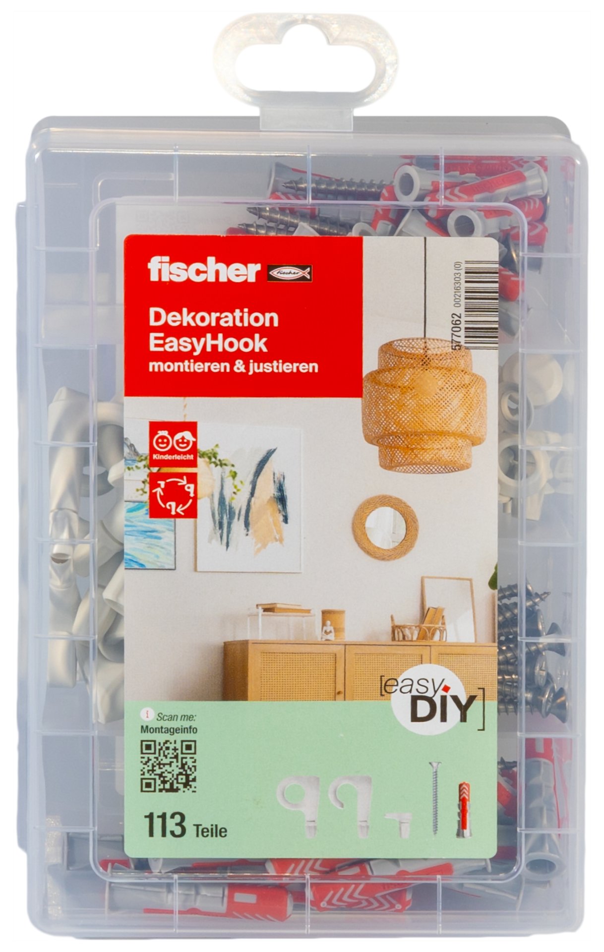 fischer EasyDIY Box Dekoration EasyHook (113) Produktbild img2 L