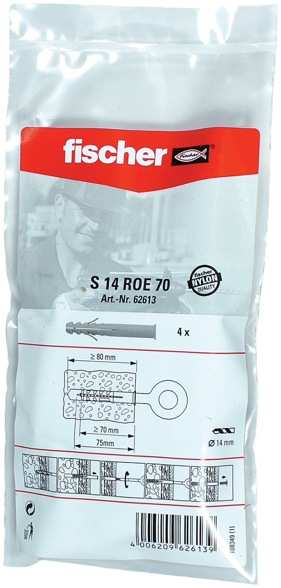 fischer Dübel S 14 ROE 100 B (4) Produktbild img2 L