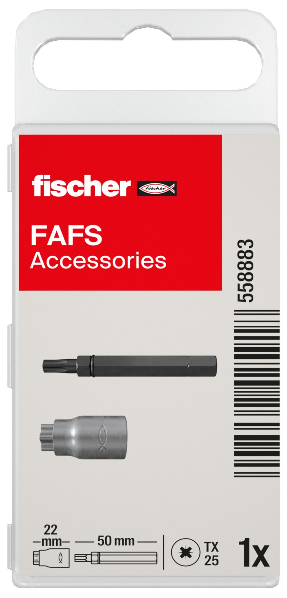 fischer Setzwerkzeug + Bit Justierschraube FAFS Produktbild img4 L