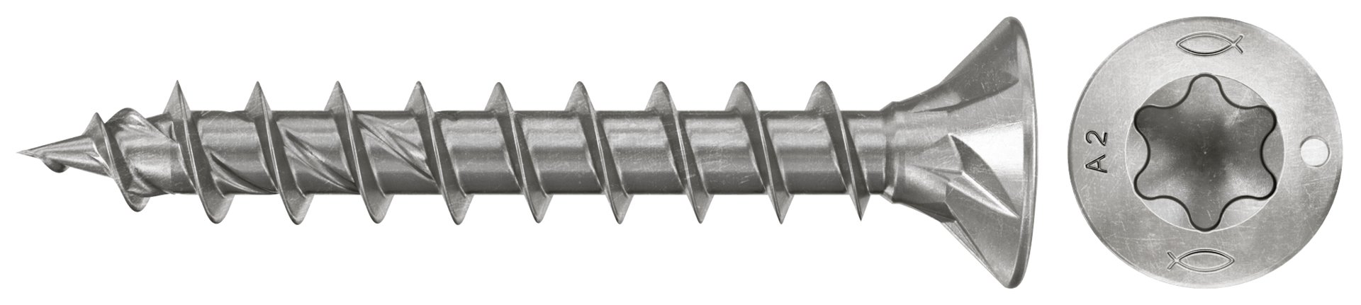 fischer Spanplattenschrauben PowerFast FPF II CTF A2 Produktbild img1 L