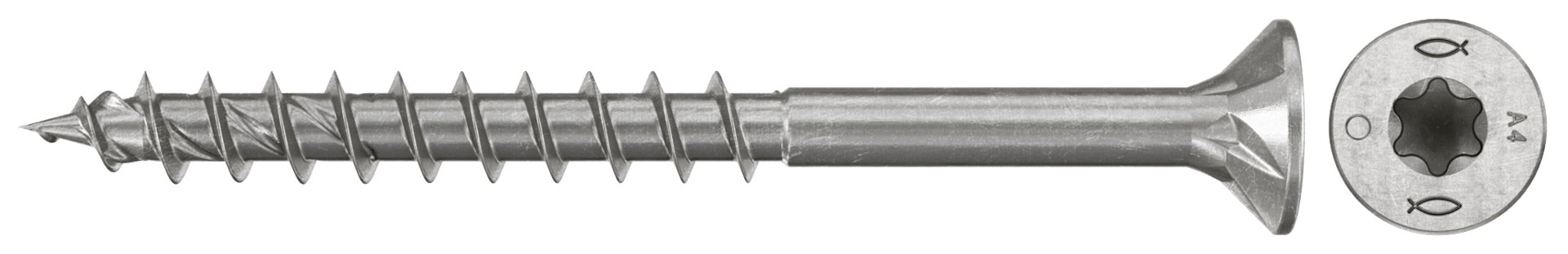 fischer Spanplattenschrauben PowerFast FPF II CTP A4 Produktbild img1 L