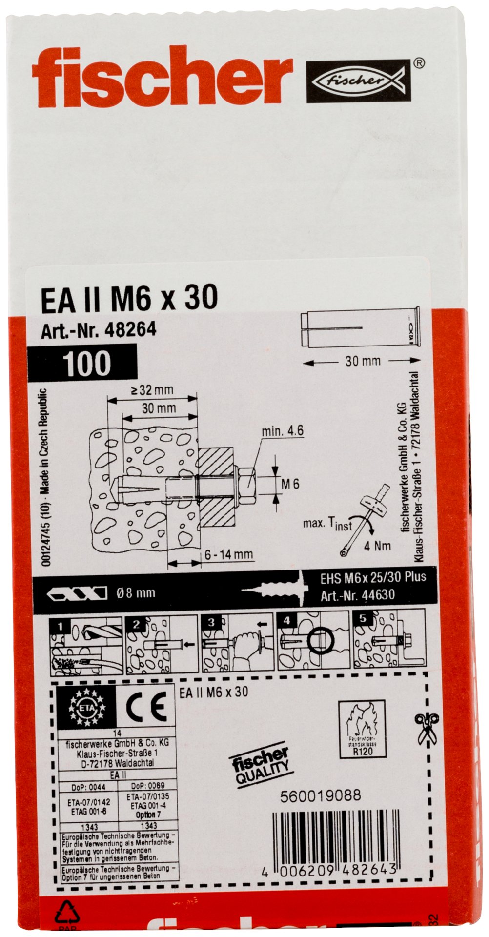 fischer Einschlaganker EA II Produktbild img4 L