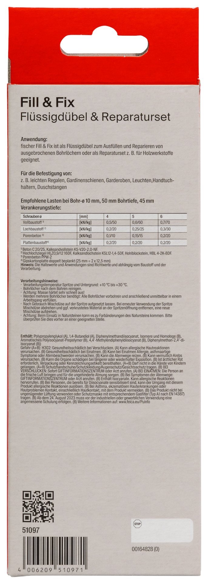 fischer Flüssigdübel Fill&Fix Produktbild img4 L