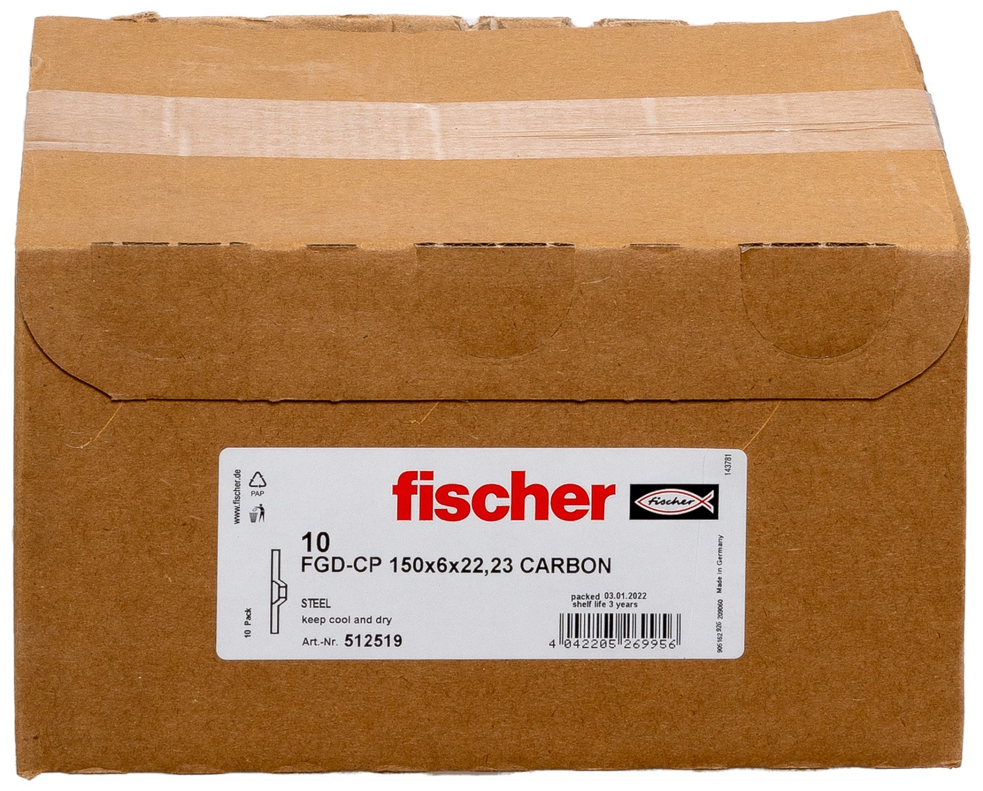 fischer Schleifs. FGD-CP 6/150 gekröpft Carbon Produktbild img3 L