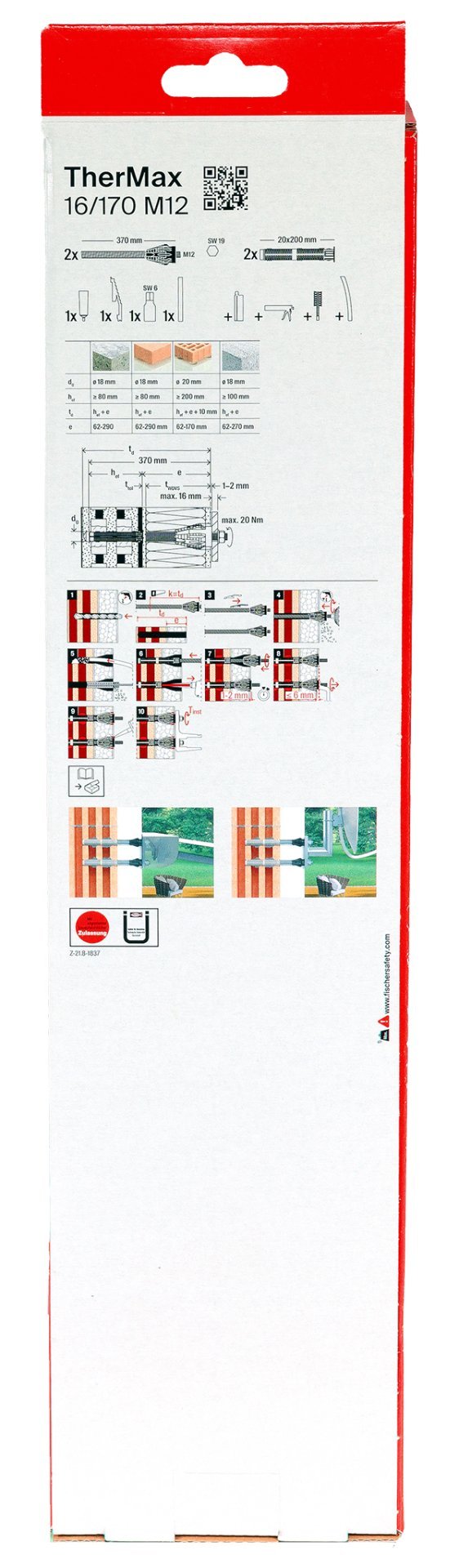 Abstandsmontagesystem TherMax 16 gvz Produktbild img4 L