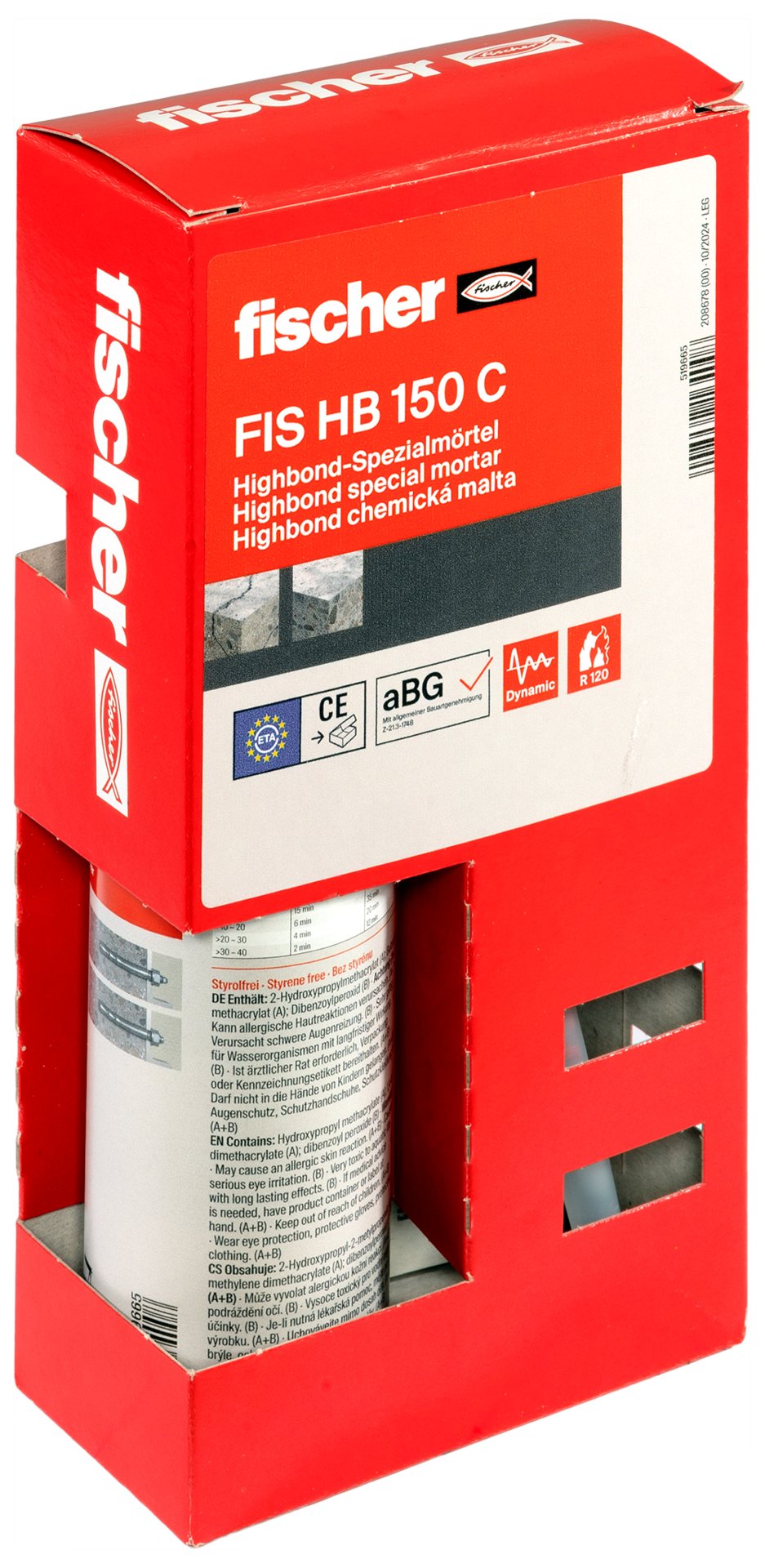 fischer Highbond-Spezialmörtel FIS HB Produktbild img1 L