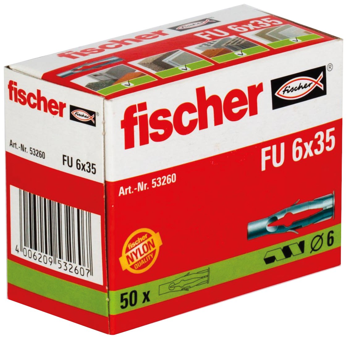 fischer Universaldübel FU Produktbild img2 L
