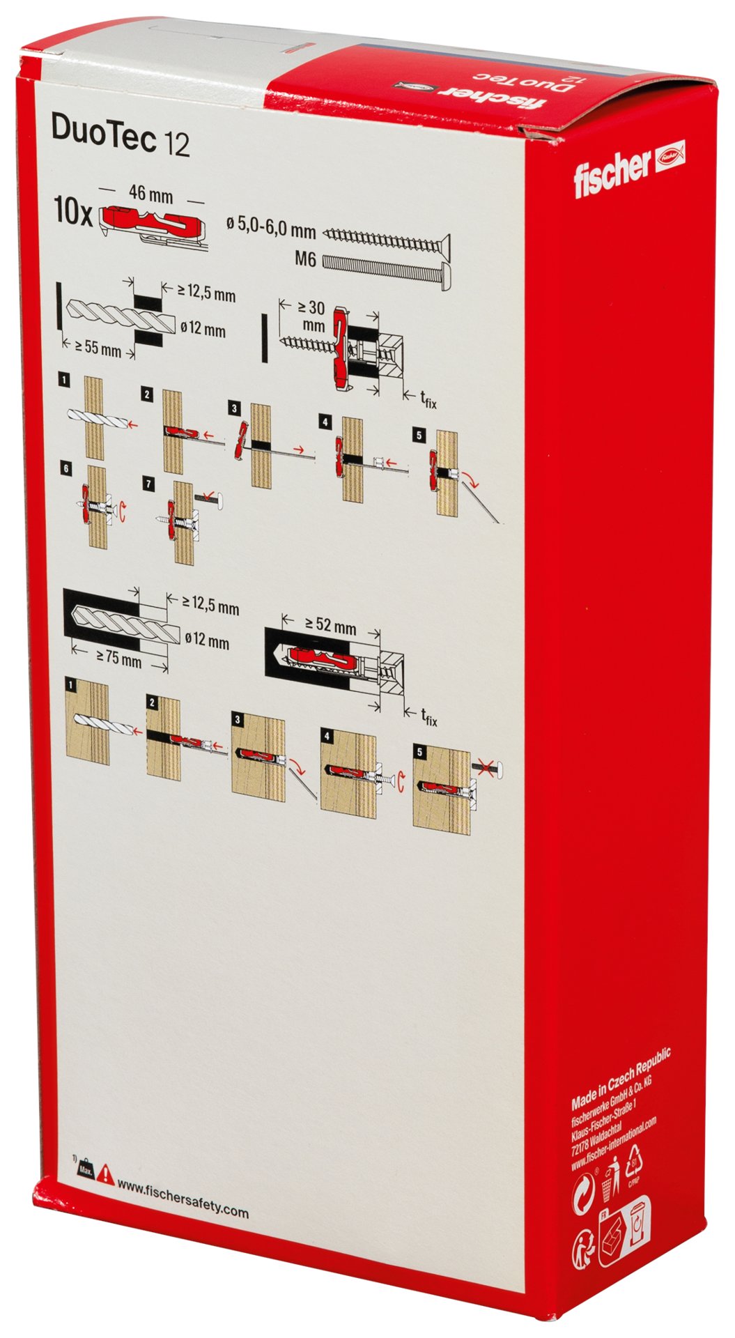 fischer Nylon-Kippdübel DuoTec Produktbild img3 L