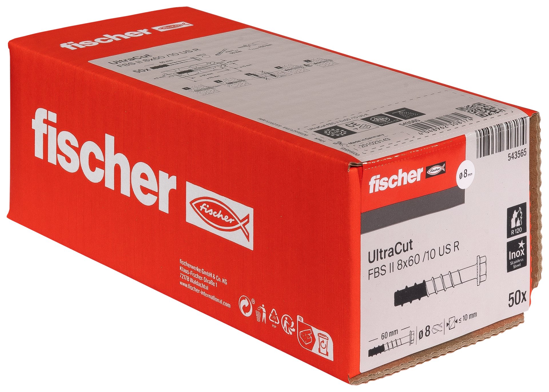 fischer Betonschraube UltraCut FBS II US R Produktbild img2 L
