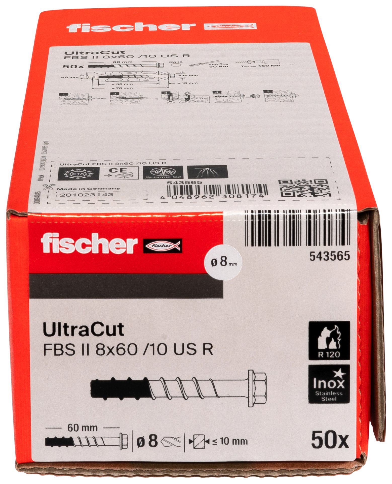 fischer Betonschraube UltraCut FBS II US R Produktbild img4 L