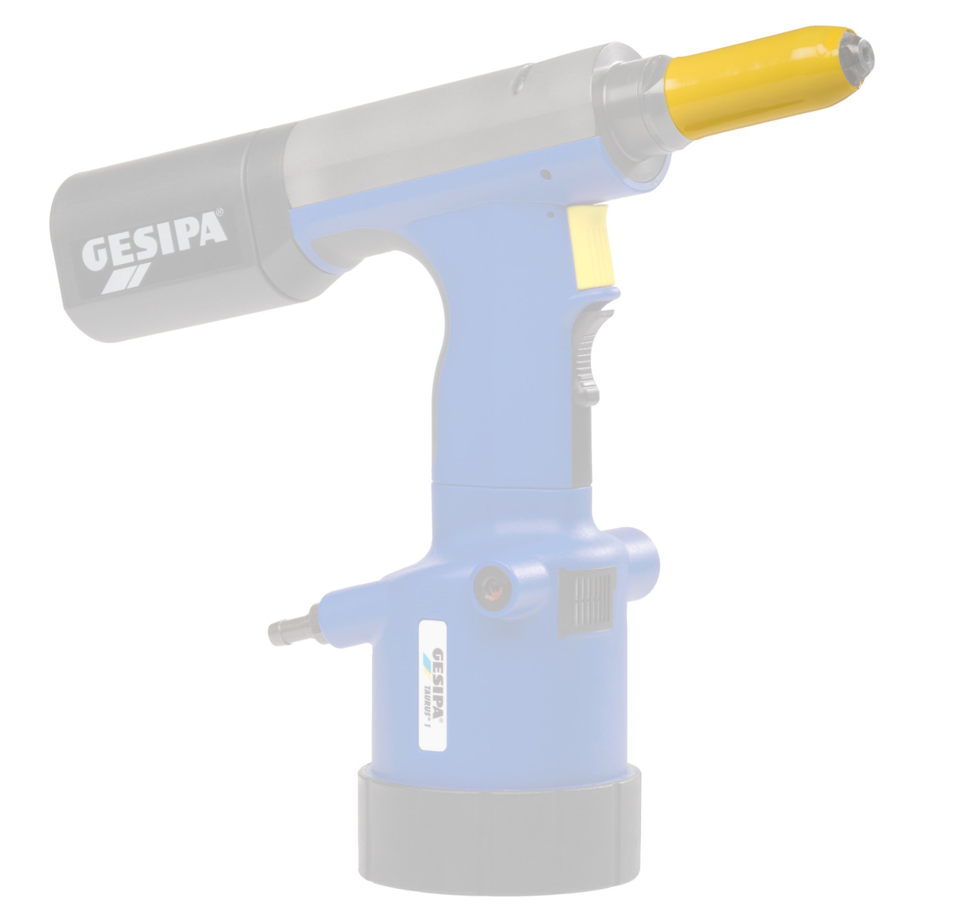 Gesipa Stahlhülse mit Werkstückschutz für TAURUS Standard-Geräte und Bird Pro-Serie Produktbild img4 L