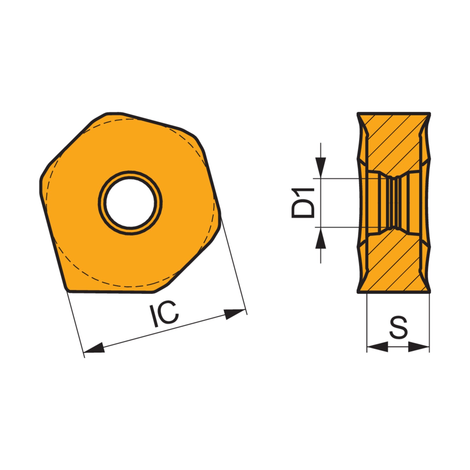 Dormer Pramet Fräswendeschneidplatte - Planfräsen XNGX 0604ANSN:8215 Produktbild img2 L
