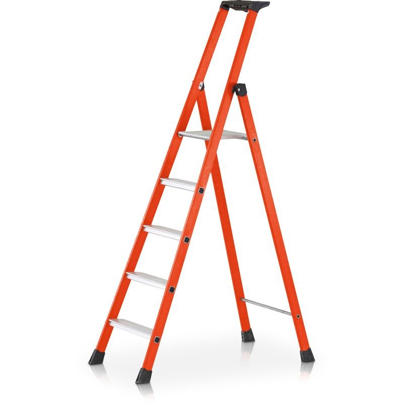 Zarges EFAmix S - Kst.-Stufen-Stehleiter Produktbild img1 L