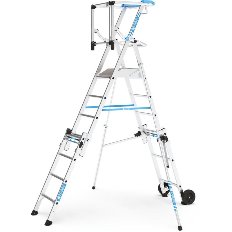 Zarges ZAP Masterflex S - Teleskop-Plattformleiter 7 Stufen Produktbild img1 L