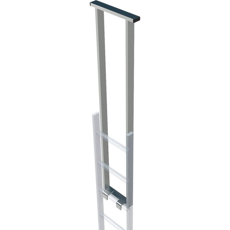 Zarges Einstieghilfe doppelholmig, Stahl verzinkt, Lichte Weite 300 mm Produktbild img1 L
