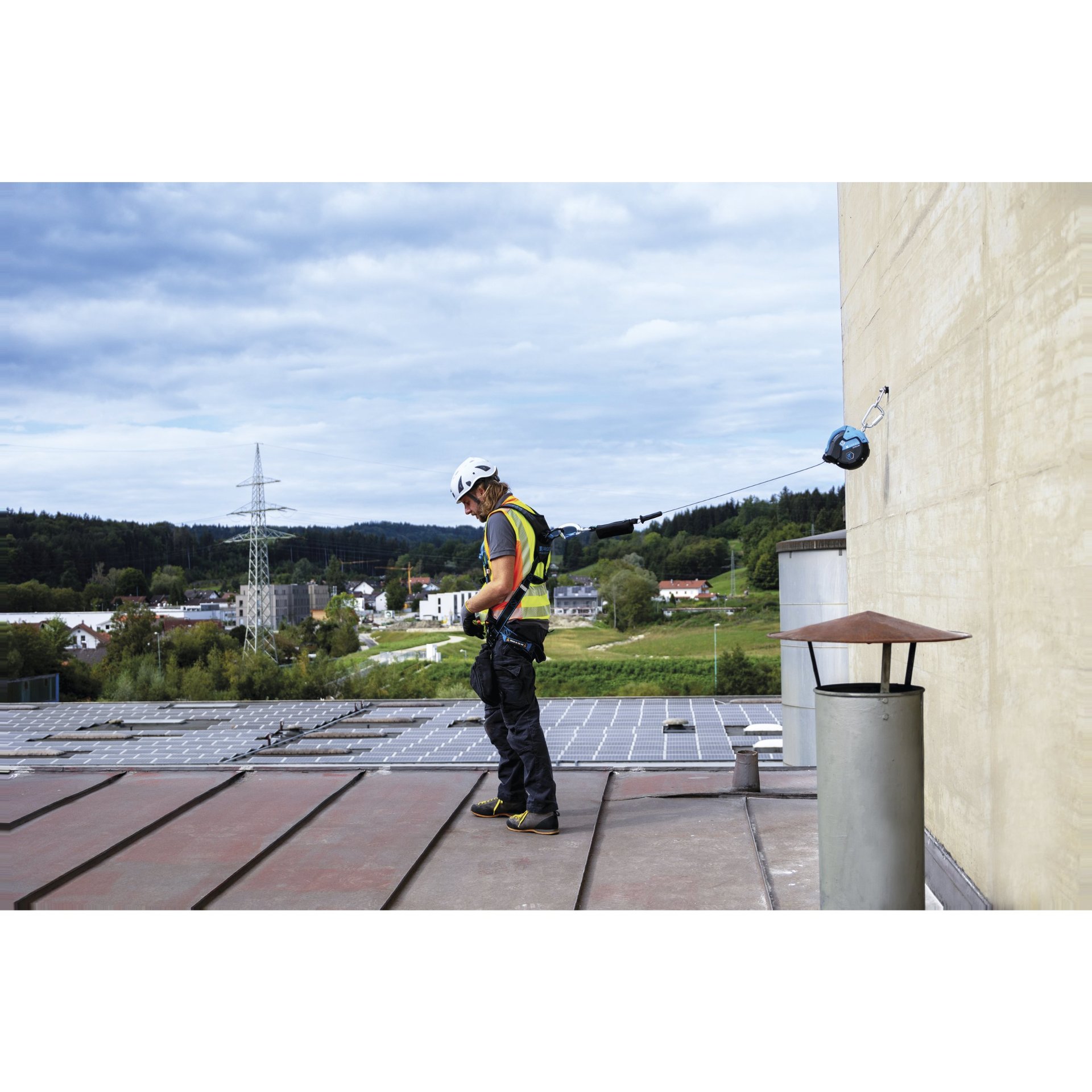 Zarges Höhensicherungsgerät Exhelon 15m, Stahl Produktbild img2 L