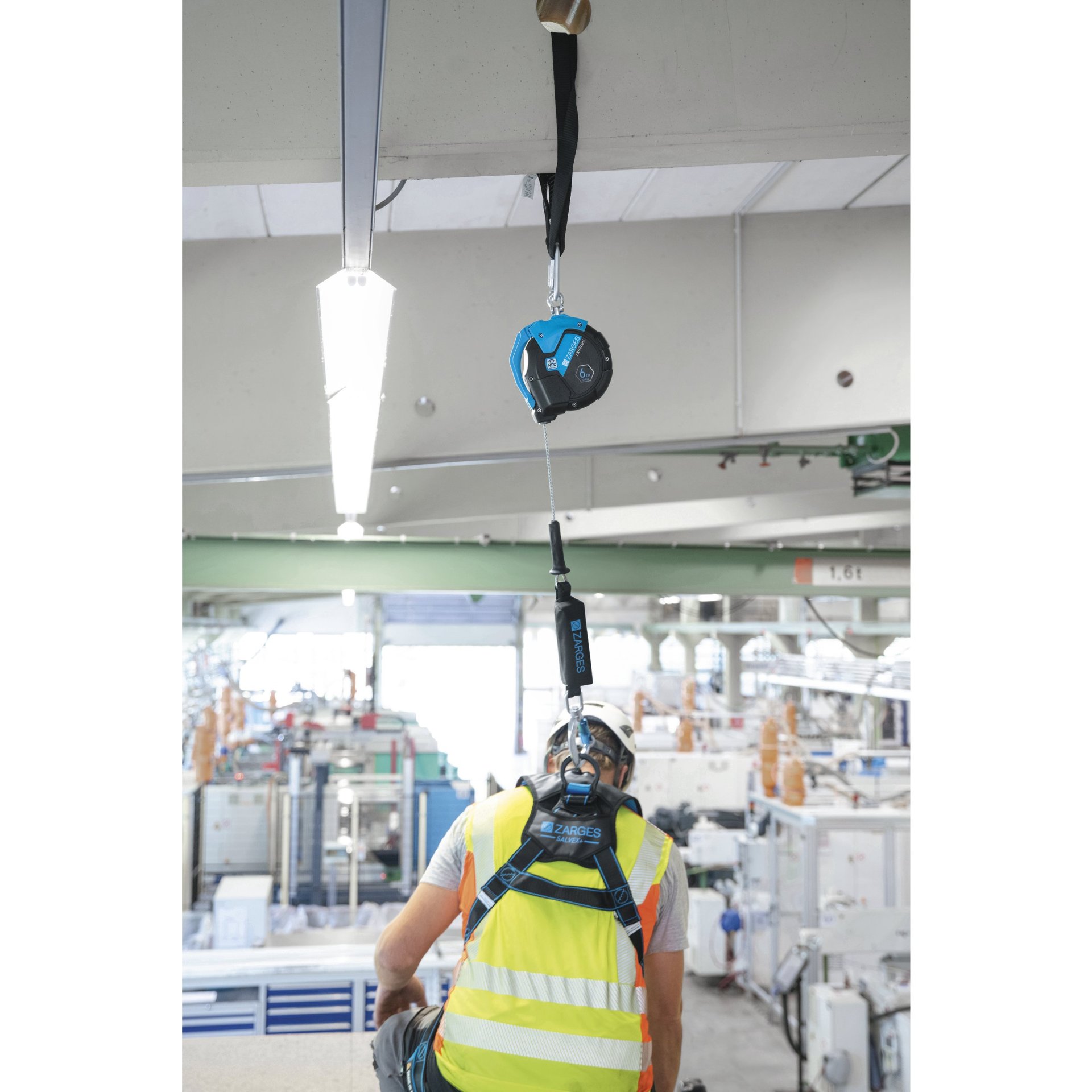 Zarges Höhensicherungsgerät Exhelon 15m, Stahl Produktbild img3 L