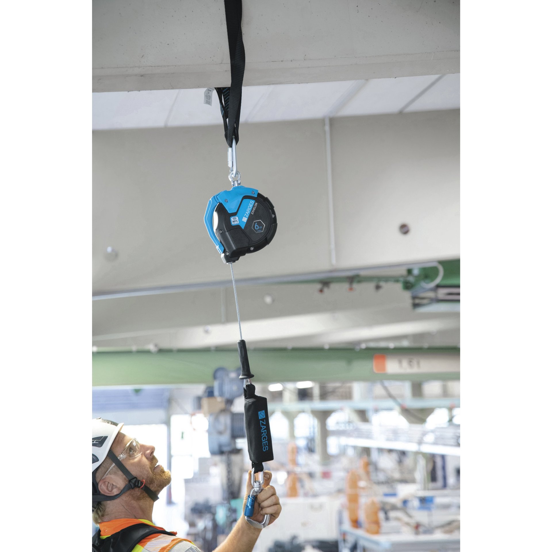 Zarges Höhensicherungsgerät Exhelon 15m, Stahl Produktbild img4 L