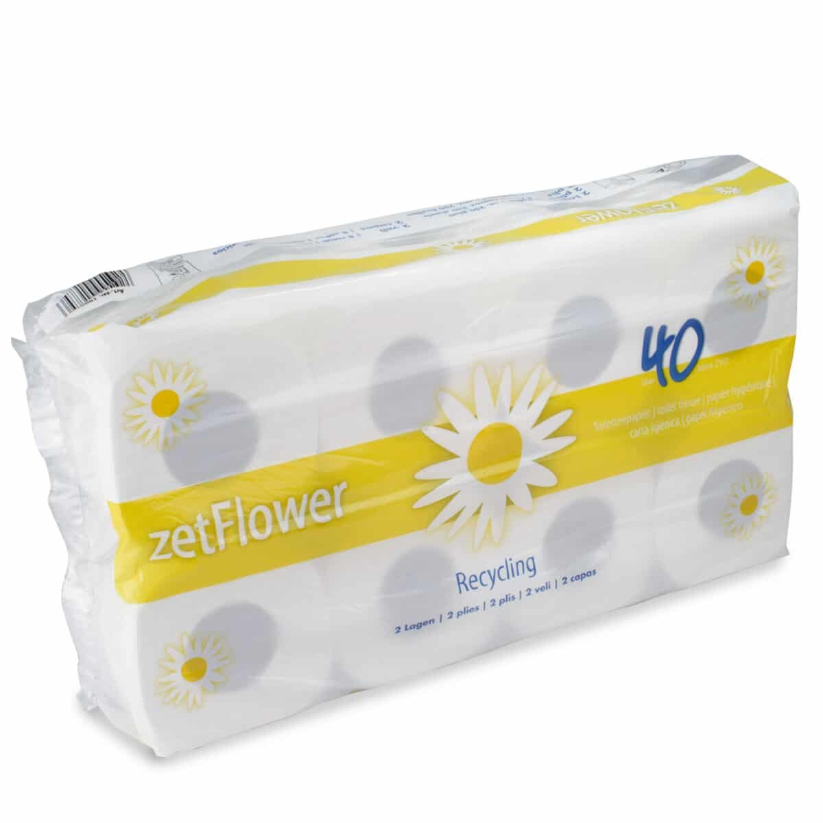 Tissue-Toilettenpapierkleinrolle 2-lagig ca. 250 Blatt VE / 64 Rollen  Produktbild img1 L