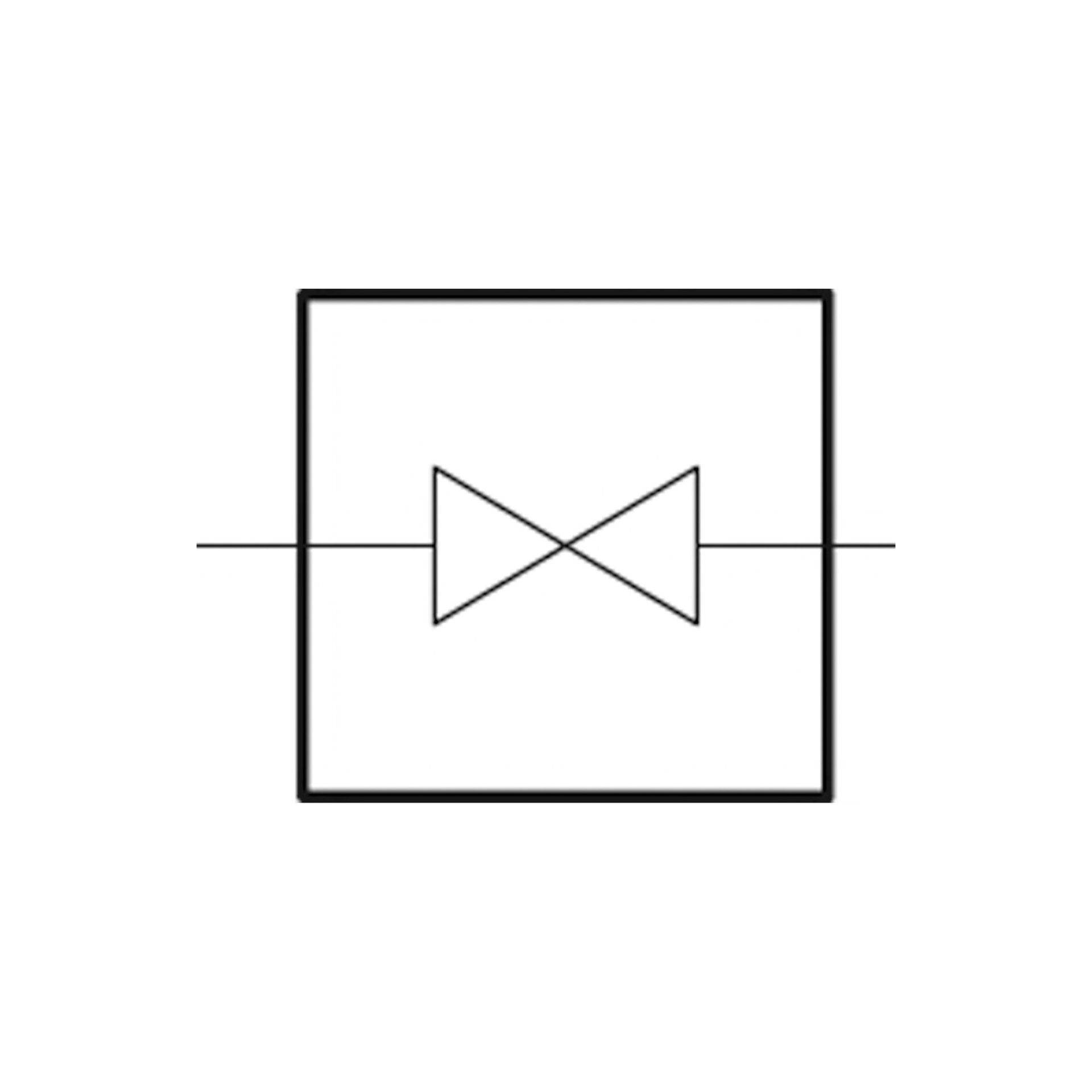 Absperrventil »Blaue Serie« G 1/2 a., G 3/8 a., Kunstst./MS vern. Produktbild img3 L