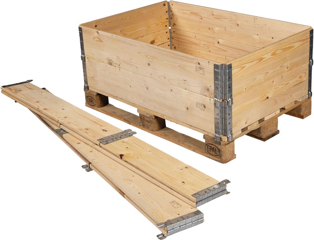 Holzaufsetzrahmen L1200xB800xH200mm IPPC 6 Stück Produktbild img1 L