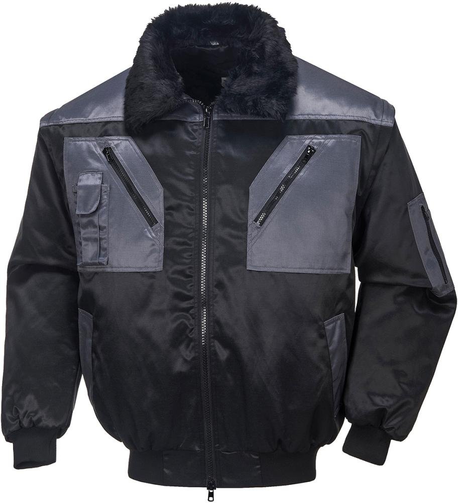 Pilotenjacke Achim schw./anthr.,Gr. S Produktbild img1 L