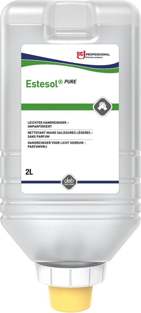 Estesol PURE Hautreinigung - Leicht 2.000 ml Softflasche unparfümiert Produktbild img1 L