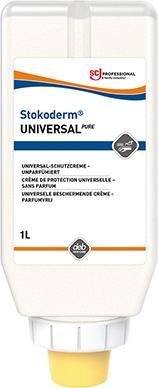 Stokoderm UNIVERSAL PURE Hautschutzcreme univers. 1.000 ml Softflasche Produktbild img1 L