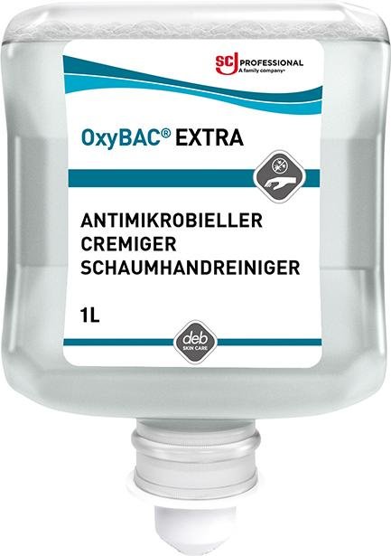 OxyBac Extra Schaumhandreiniger 1 l Kartusche Antimikrobielle Handrein. Produktbild img1 L