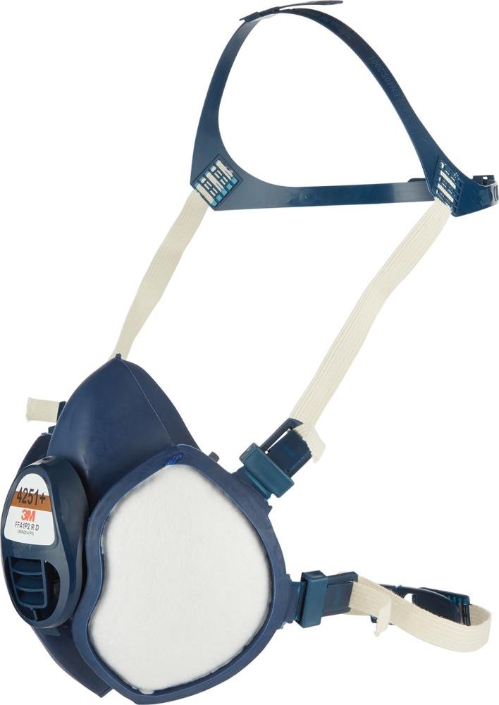 3M Halbmaske 4251+ wartungsfrei FFA1P2 R D Produktbild img1 L