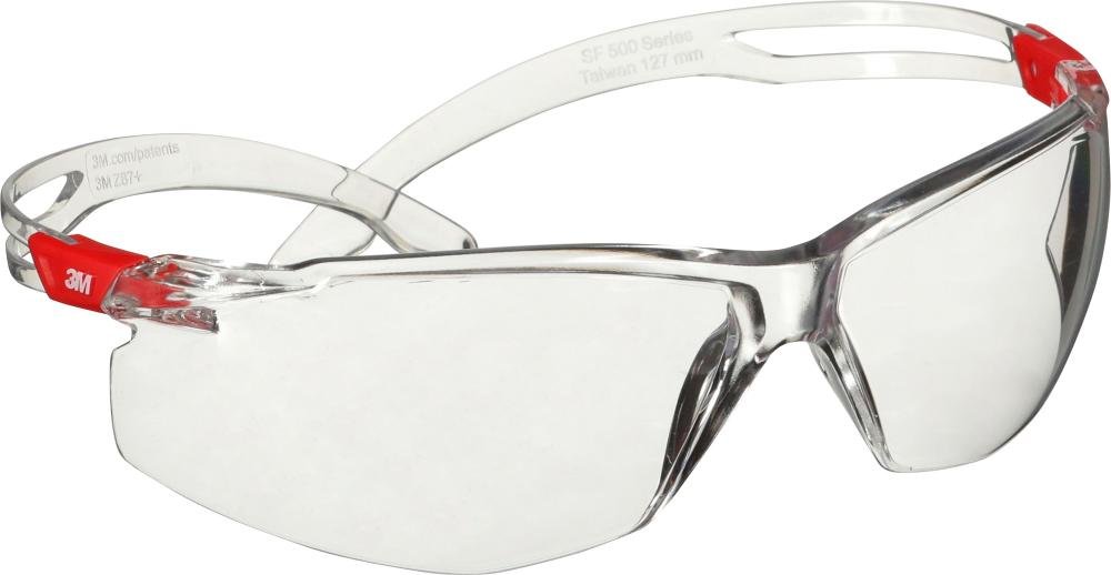 Schutzbrille SF501SGAF-RED 3M SecureFit500 Produktbild img3 L