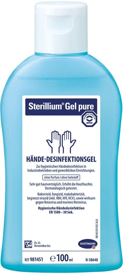 Handdesinfektion Sterillium Gel Pure,100ml Produktbild img1 L
