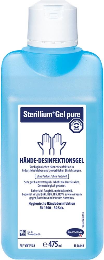 Handdesinfektion Sterillium Gel Pure,475ml Produktbild img1 L
