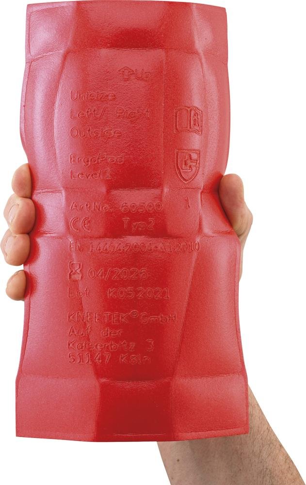 Kniepolster ErgoPad rot 1 Paar FORTIS Produktbild img3 L