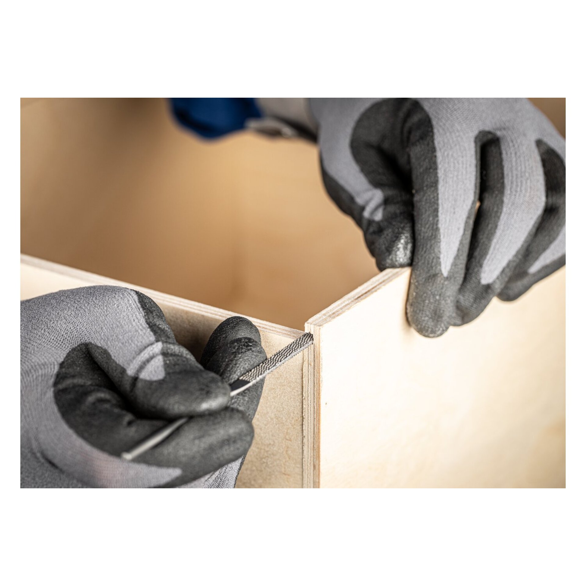 PFERD TOOLS Nadelraspel-Set 6-tlg. in Kunststofftasche 140mm Schweizer Hieb 2, für Holz, Kunststoff Produktbild img3 L