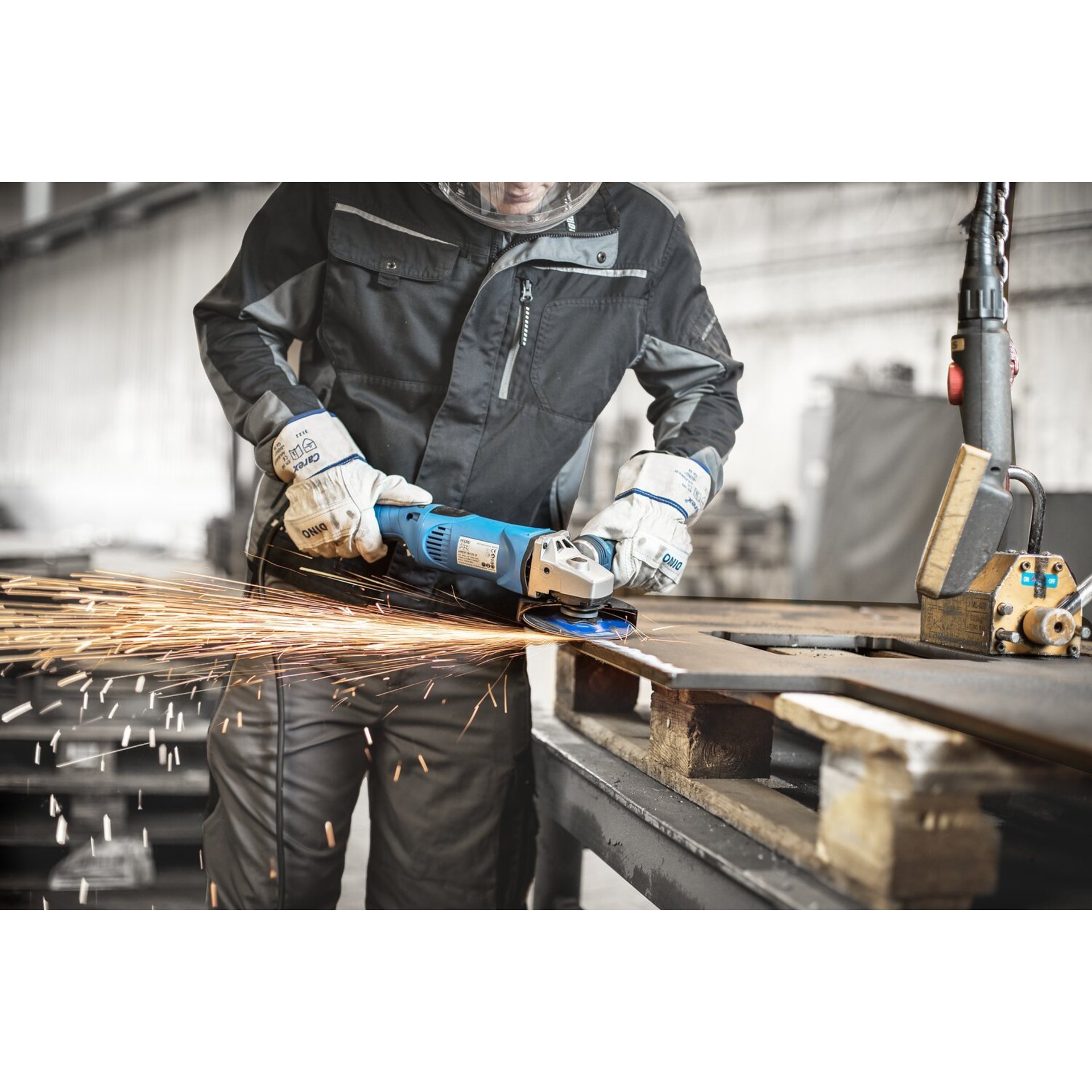 PFERD TOOLS CC-GRIND SOLID Schleifscheibe 115x22,23 mm COARSE Speziallinie SGP STEEL für Stahl Produktbild img5 L